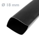 Tubo termoretráctil negro de 18,0 mm en bobina de 5 m - HA05800 - 03