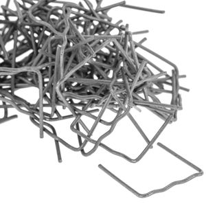 100 unidades grapas soldadura para plástico 0.6mm superficies planas para pistola caliente reparación piezas de plástico y parachoques