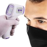 Termómetro infrarrojo multifuncional sin contacto para la medición de temperatura corporal, superficies o ambiental. - GM04900 - 04