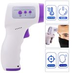 Termómetro infrarrojo multifuncional sin contacto para la medición de temperatura corporal, superficies o ambiental. - GM04900 - 02