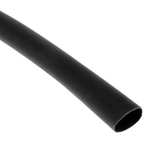 Tubo termoretráctil 2:1 LSHF negro de 10,0mm bobina 3m