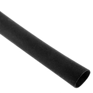 Tubo termoretráctil negro de 2,0 mm en bobina de 15 m