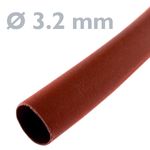 Tubo termoretráctil rojo de 3,2mm en bobina de 3m - FN06300 - 03