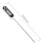 Termómetro digital con sonda rígida para cocina y alimentos DW-0211 - AO05600 - 06