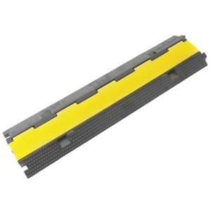 Pasacables de suelo para protección de cables eléctricos de 2 vías 98cm
