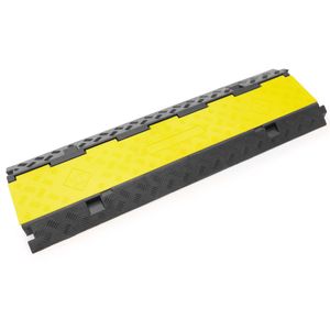 Pasacables de suelo para protección de cables eléctricos de 3 vías 99x30cm