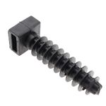 Taco a presión negro 8mm para bridas 100 unidades - BR02000 - 01