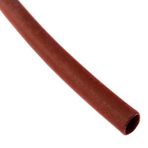 Tubo termoretráctil rojo de 1,6mm en bobina de 3m