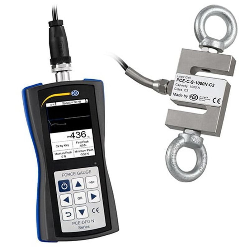Dinamómetro PCE-DFG N 1K - PC18200 - 01