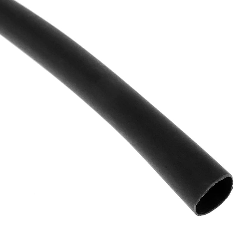 Tubo termoretráctil negro de 6,0 mm en bobina de 12 m - HA05500 - 01