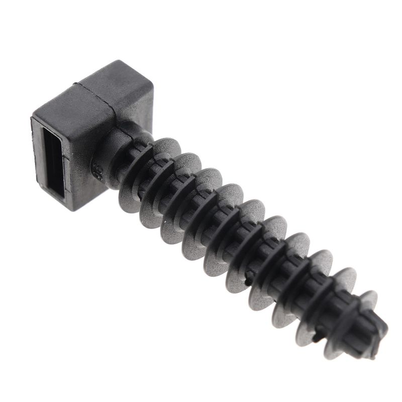 Taco a presión negro 8mm para bridas 100 unidades - BR02000 - 01