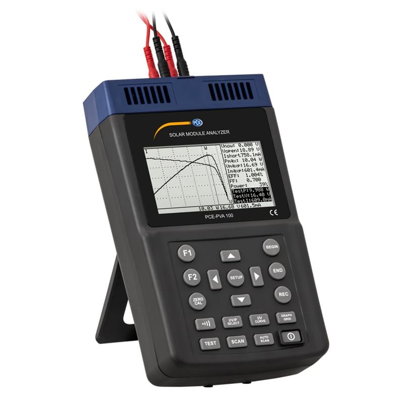 Medidor fotovoltaico PCE-PVA 100 - PC38500 - 01