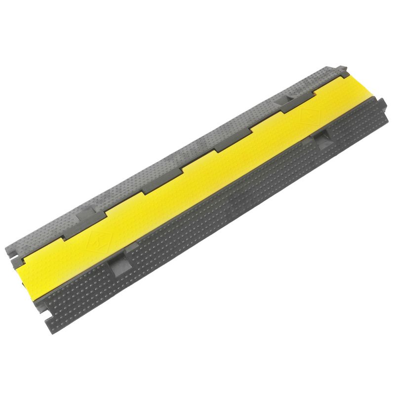 Pasacables de suelo para protección de cables eléctricos de 2 vías 98cm - BT01100 - 01